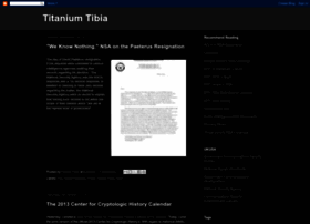 Titaniumtibia.blogspot.com