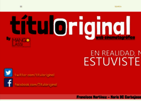 Tituloriginal.blogspot.com.es
