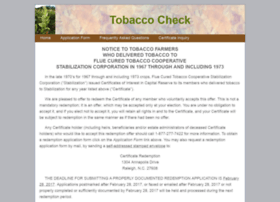 Tobaccocheck.com