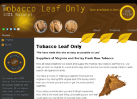tobaccoleafonly.co.uk