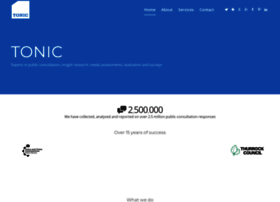 Tonic.org.uk