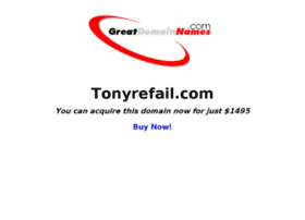 tonyrefail.com