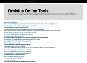 Tools.orbisius.com