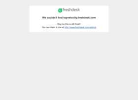 Topvelocity.freshdesk.com