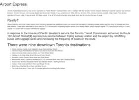 Torontoairportexpress.com