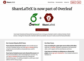 Tr.sharelatex.com