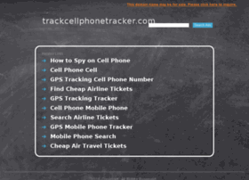 trackcellphonetracker.com