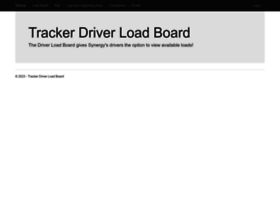Trackerdriverloadboard.com
