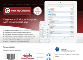 trackmycoupons.net