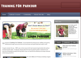 trainingforparkour.org