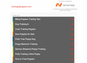 trainingofpuppies.com