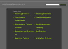 trainingoutcomes.com