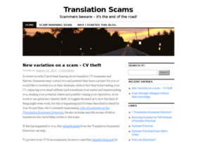 Translationscams.wordpress.com