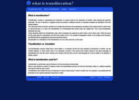 Translitteration.com