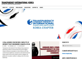 Transparency-korea.org