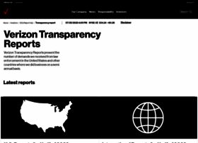 Transparency.verizon.com