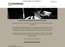 Transparent-mastering.com