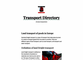 transportdirectory.net
