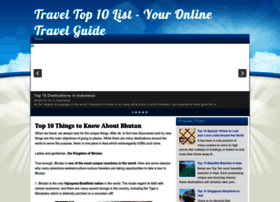 Travel-top10.blogspot.sg