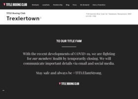 Trexlertown.titleboxingclub.com