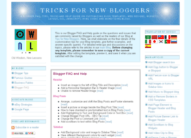 tricks-for-new-bloggers.blogspot.in