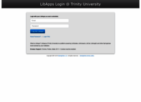 Trinity.libapps.com