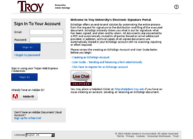 Troy.echosign.com