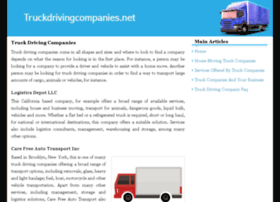 truckdrivingcompanies.net