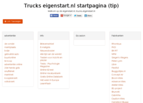 trucks.eigenstart.nl