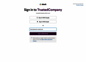 Trustedcompany.slack.com