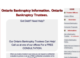 trustees.bankruptcycanada.com