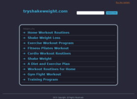 tryshakeweight.com