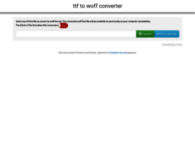 ttf2woff.com