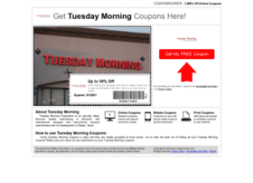 Tuesdaymorning.couponrocker.com