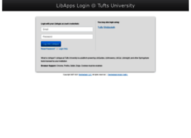 Tufts.libapps.com