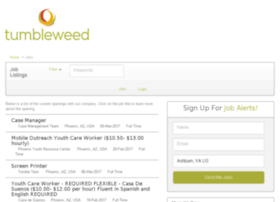 Tumbleweed.applicantpro.com