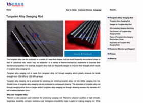 tungsten-alloy-swaging-rod.com