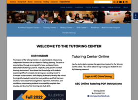 Tutoringcenter.fullcoll.edu