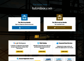 Tutorsbox.com