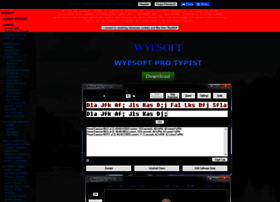 Typist.wyesoft.com