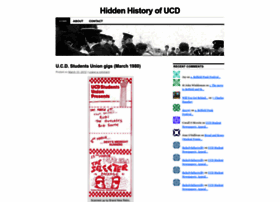 Ucdhiddenhistory.wordpress.com