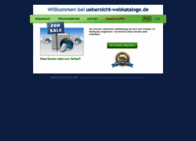 uebersicht-webkataloge.de