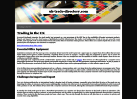 uk-trade-directory.com
