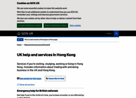 ukinhongkong.fco.gov.uk