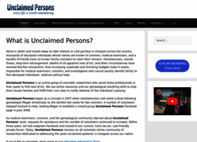 Unclaimed-persons.org