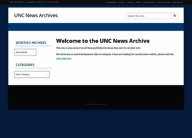Uncnewsarchive.unc.edu