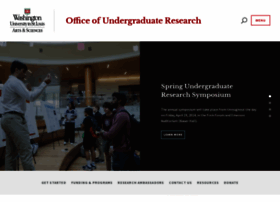 Undergradresearch.wustl.edu