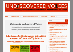 Undiscoveredvoices.com