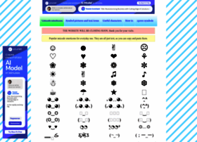 Unicodeemoticons.com