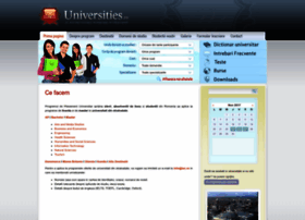 universities.ro